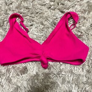 Frankie's Bikinis Hot Pink Swim Top